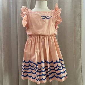 Bobo Choses Pink and Blue Kids Dress